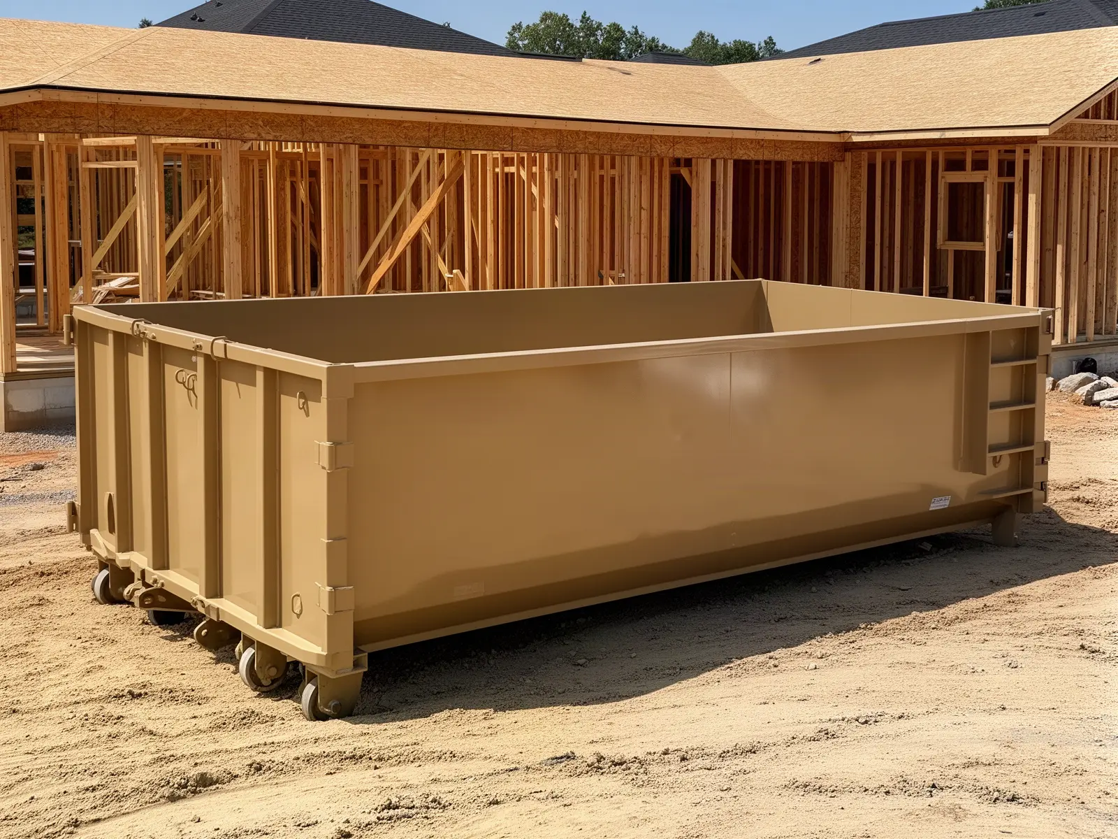 Roll-off dumpster from Watson & Sons Dumpster Rentals in Maywood, IL